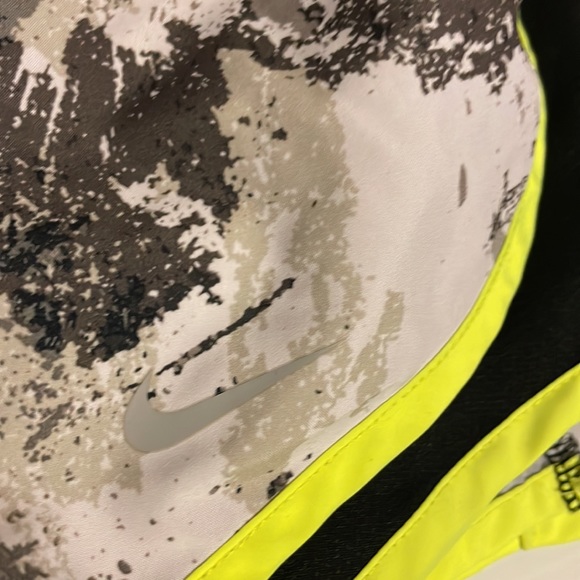 Nike Dri-Fit Graphic Print Running Shorts w/Briefs Training shorts size Womens M - Picture 4 of 11